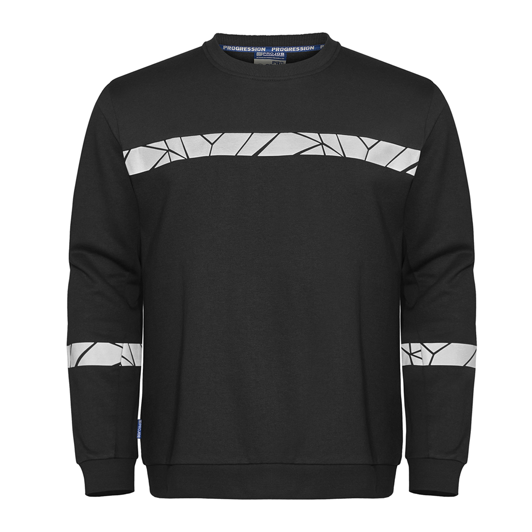 10 st ProJob 7101 sweatshirts med egen logotyp