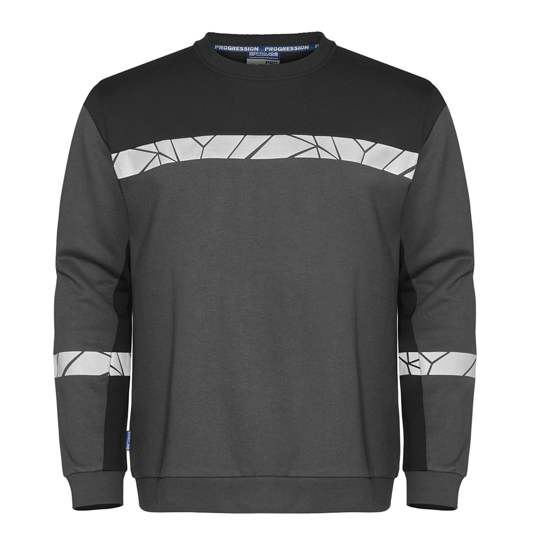 10 st ProJob 7101 sweatshirts med egen logotyp