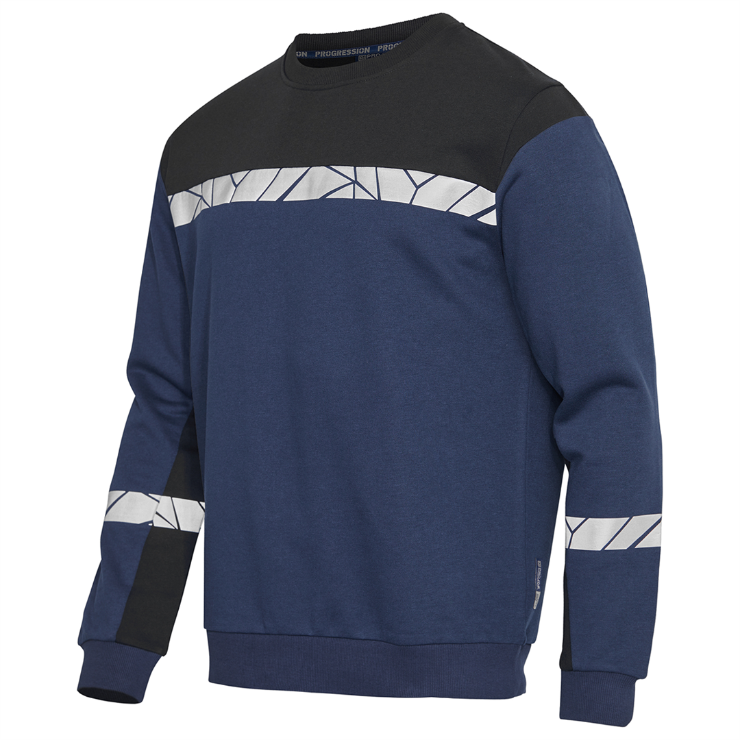 10 st ProJob 7101 sweatshirts med egen logotyp