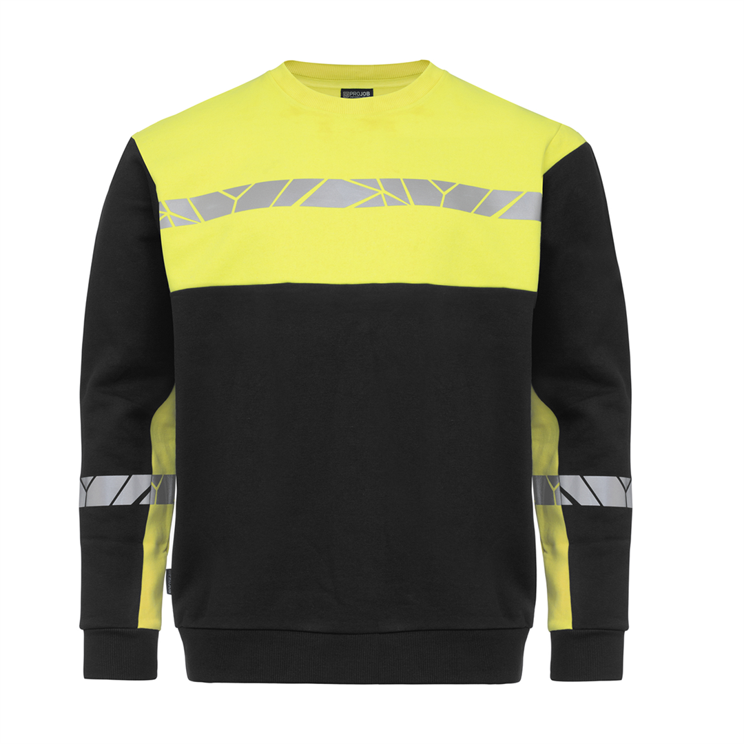 10 st ProJob 7101 sweatshirts med egen logotyp